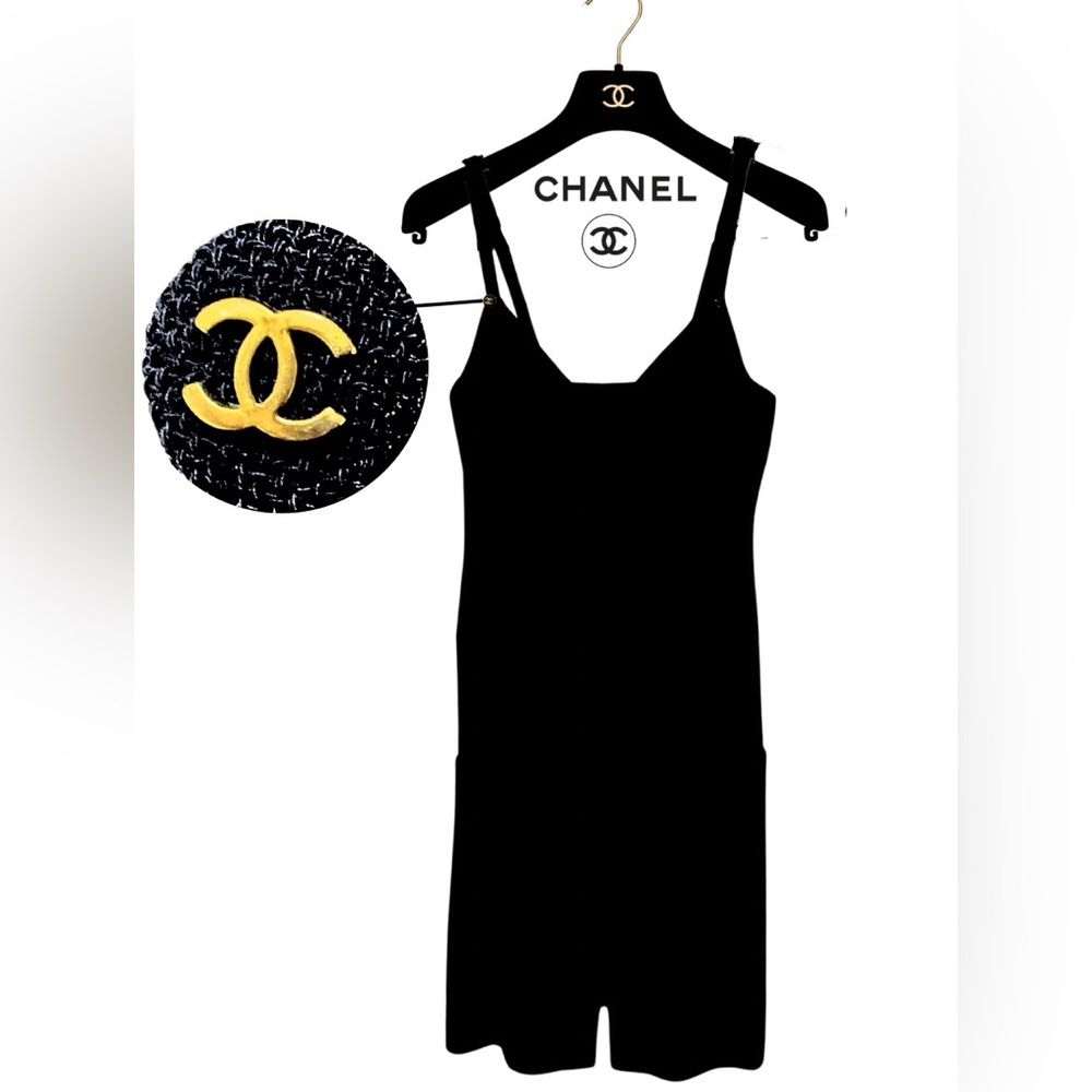 CHANEL Vintage Black Dress